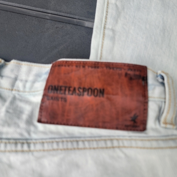 One Teaspoon Brando Trashed Saints Boyfriend Jeans 26 - Picture 8 of 16